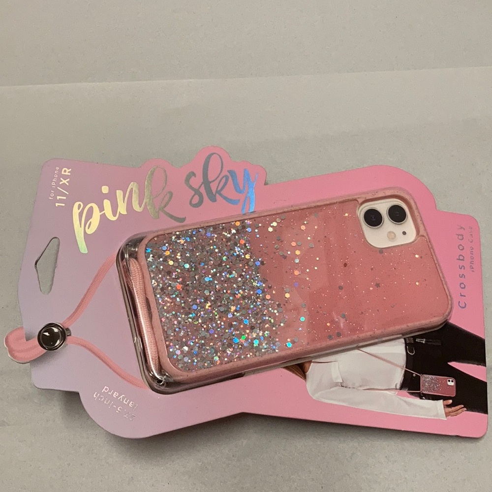 Crossbody iPhone case 11/XR 27.5 in land yard